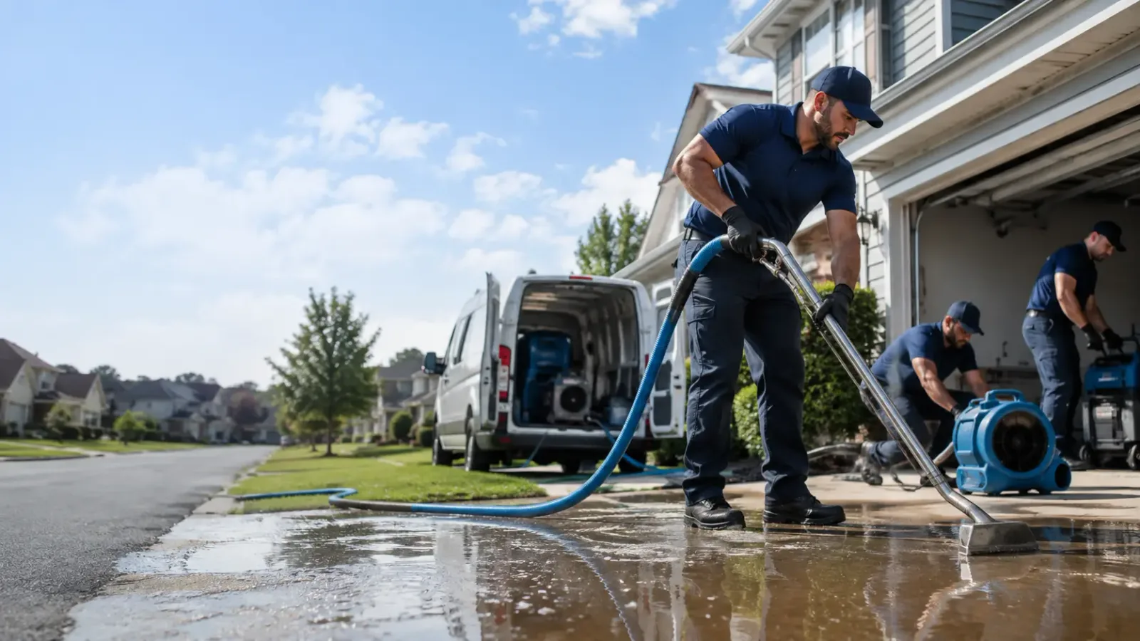 Flood Damage Restoration in French Lick, IN